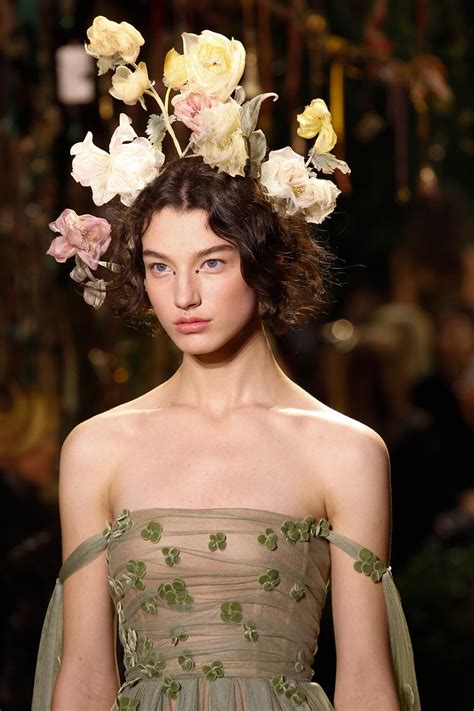 dior's flowers vogue